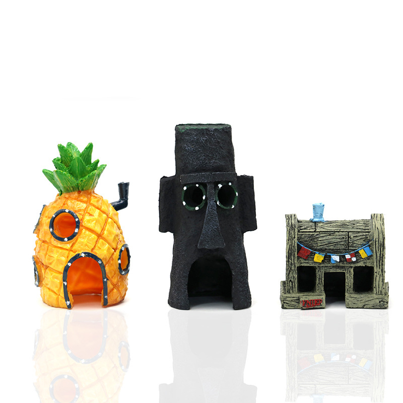 Marine Aquarium All In One - Aquarium Aquarium Decoratie Cartoon Vis Tank