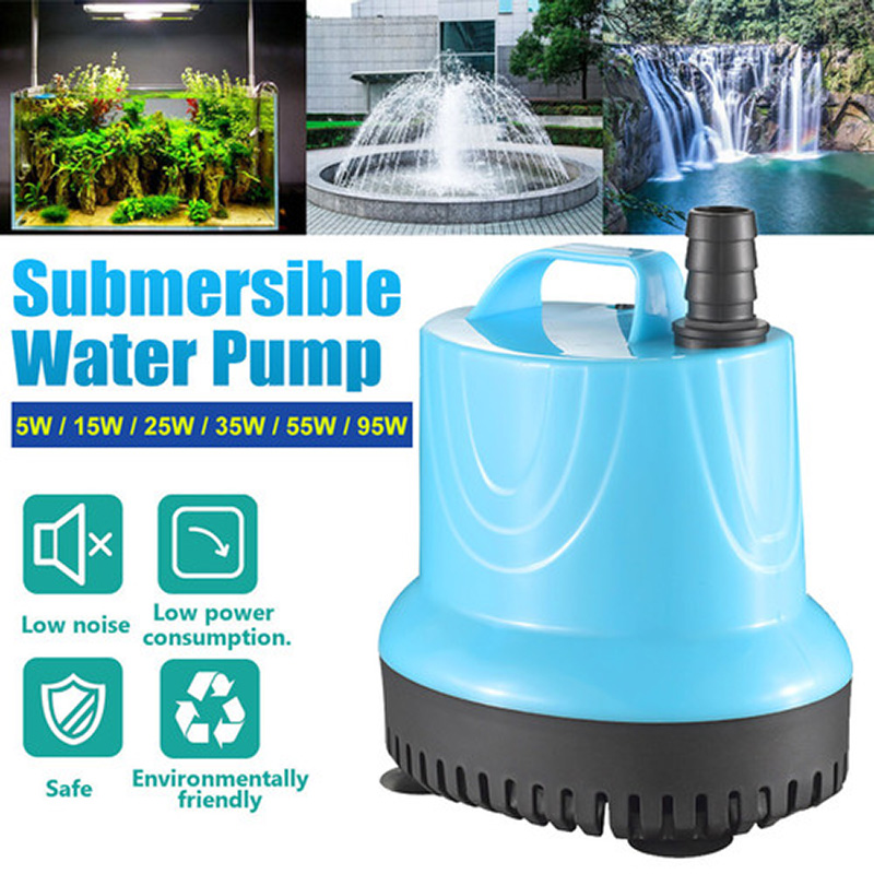 Aquarium Marine Filter - 10/18/25/45/60/85/105W Dompelpomp Aquarium circulatiepomp Filter bodem