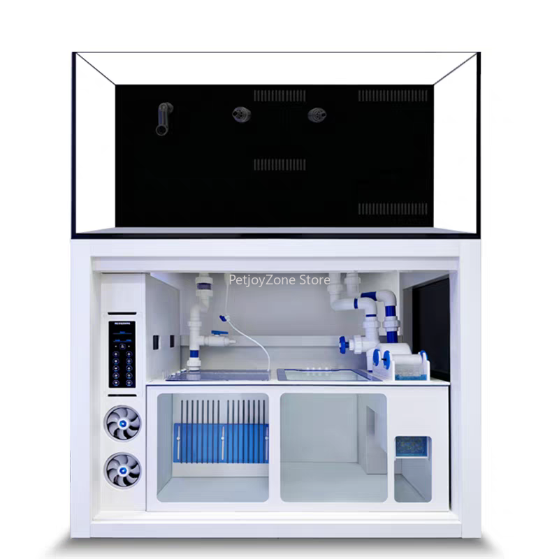 Marine Aquarium All In One - Luxe Ultra Wit Glas Zoutwateraquarium Met