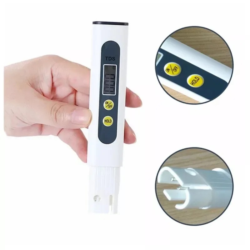 Marine Aquarium Water Analyzer - Digitale TDS Watertester 0-9990ppm Waterkwaliteitsanalysator Monitor