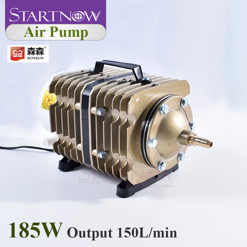 Marine Aquarium Hardscape - 220V 185W 150L/min Elektrische Magnetische Luchtcompressor