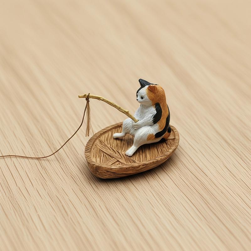 Aquarium Marina - Harsen kat-visboot aquarium ornament, perfect voor