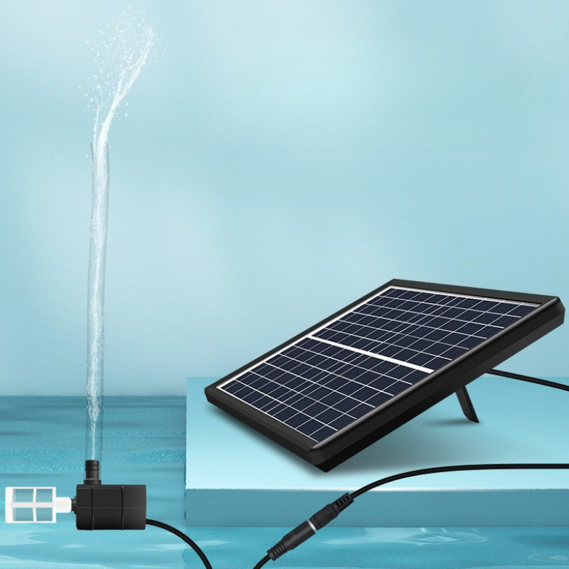 Aquarium Marine Filter - Zonne-waterpomp Filter Visvijver Dompelpomp Zonnepomp Zuurstofdieren