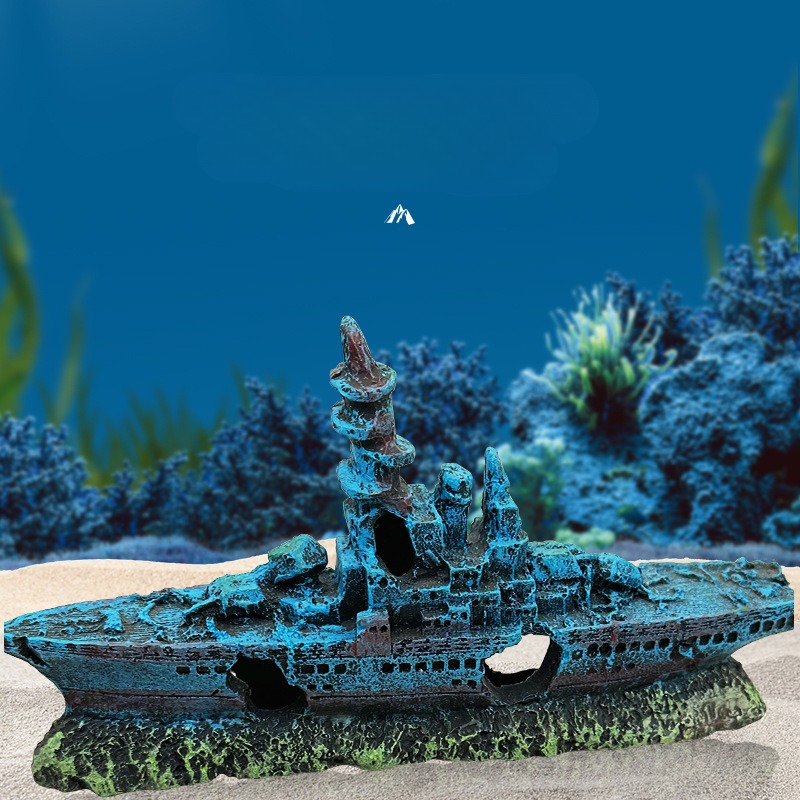 Hars Beschadigd Marine Oorlog  - Aquarium Marina recensie en prijs