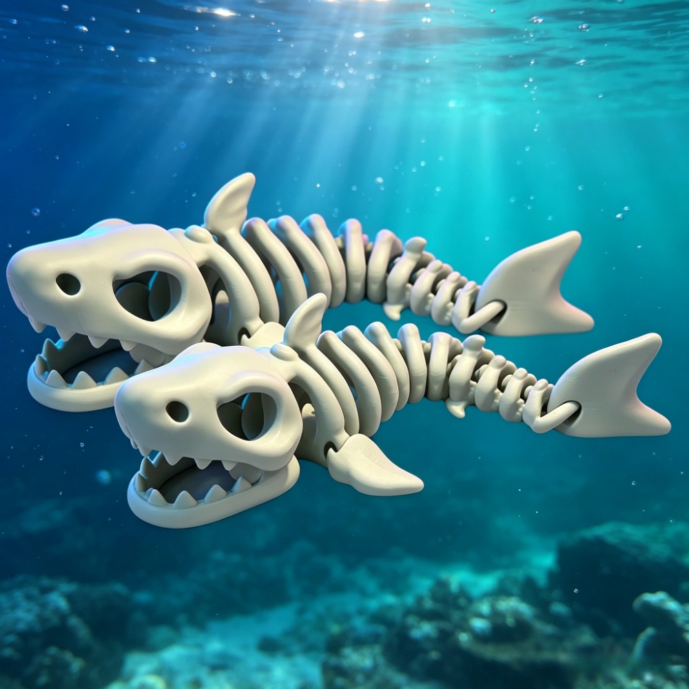 Haaienskelet Aquariumdecoratie - Marine Aquarium All In One recensie en prijs