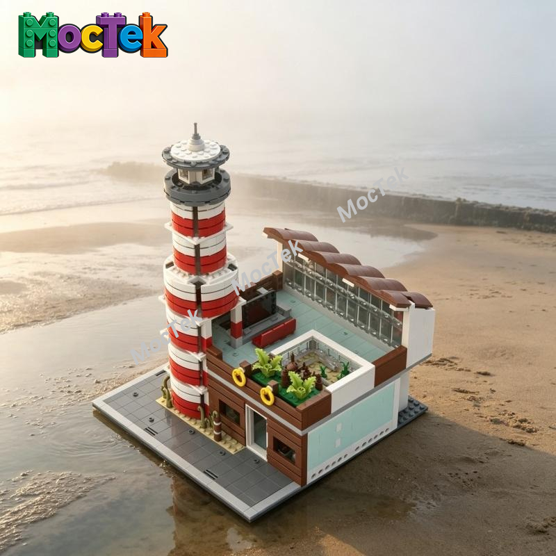 MOC City Aquarium Bouwstenen G - Aquarium And Marine Museum recensie en prijs