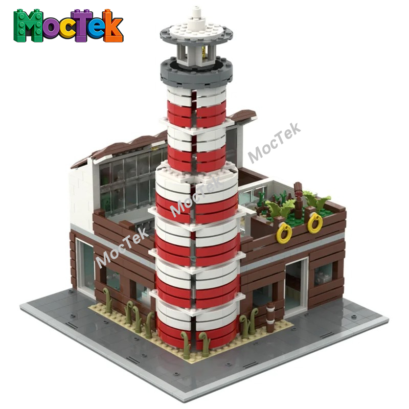 MOC City Aquarium Bouwstenen G - Aquarium And Marine Museum recensie en prijs
