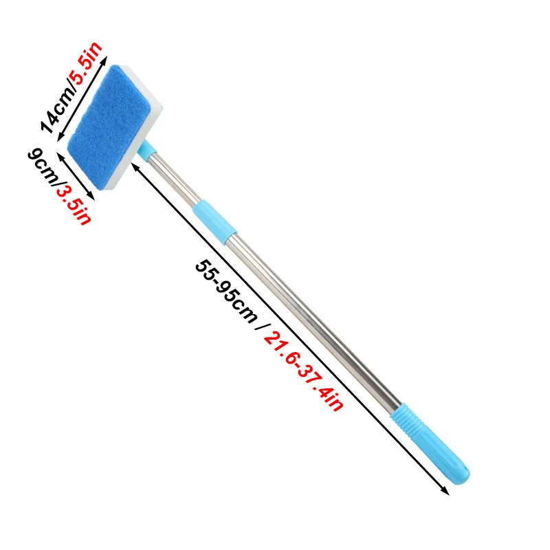 180 °   Aanpassen 55-95 cm Tel - Marine Aquarium Glass Cleaner recensie en prijs