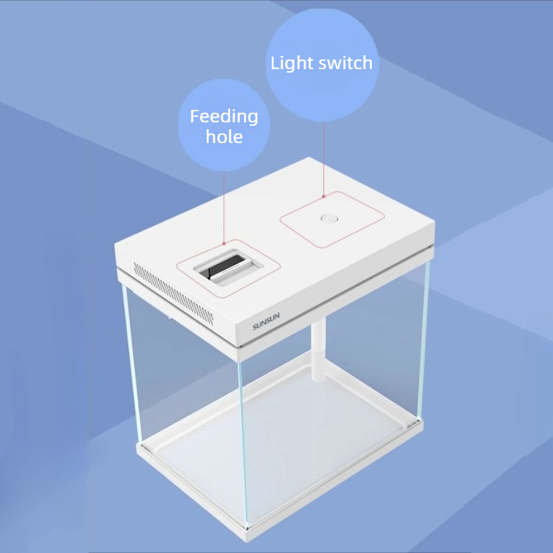 Glazen aquarium desktop cyclis - Marine Aquarium All In One recensie en prijs