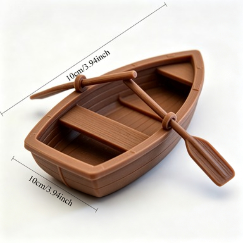 Mini houten bootje met dubbele - Marine Aquarium All In One recensie en prijs