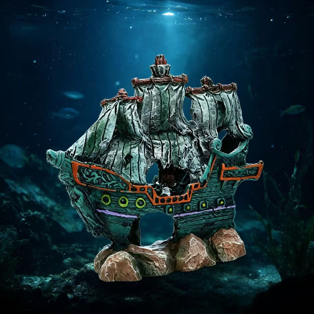 Aquarium Visbak Landschap Zeil - Aquarium Marina recensie en prijs