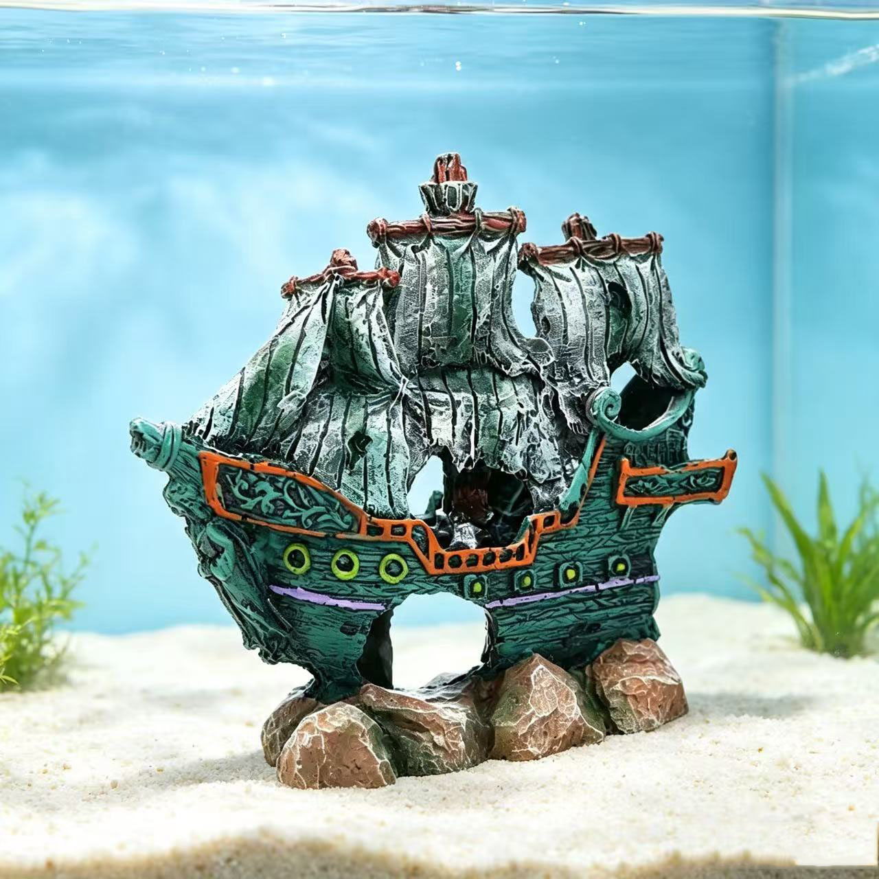Aquarium Visbak Landschap Zeil - Aquarium Marina recensie en prijs