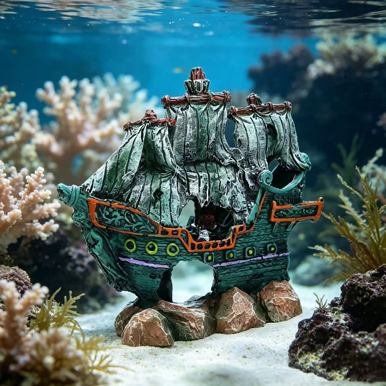 Aquarium Visbak Landschap Zeil - Aquarium Marina recensie en prijs