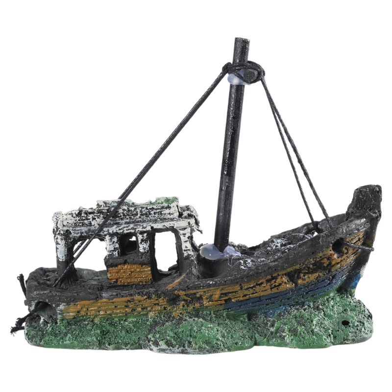 Aquarium Verzonken Schip Decor - Aquarium Marina recensie en prijs