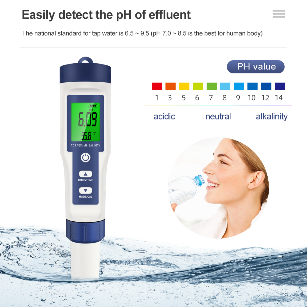Professionele Waterkwaliteit T - Marine Aquarium Water Analyzer recensie en prijs