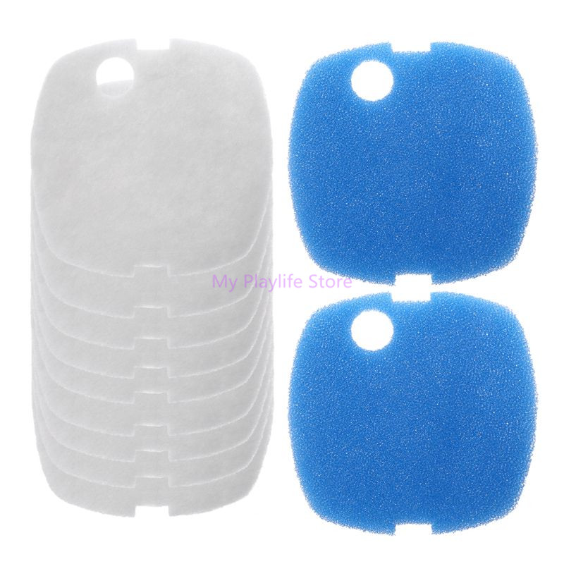 10 Stuks Aquarium Filter Pads  - Marine Aquarium Hardscape recensie en prijs