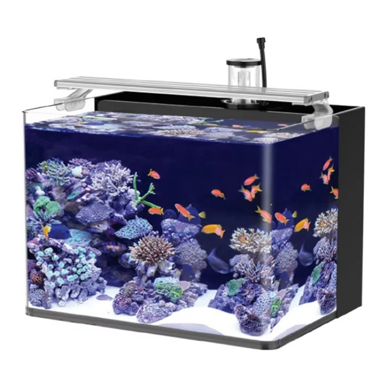 Gebogen zoutwater aquarium voo - Marine Aquarium All In One recensie en prijs